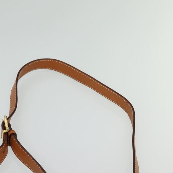 CELINE Macadam Canvas Shoulder Bag Pvc Beige Gold - Picture 8 of 13